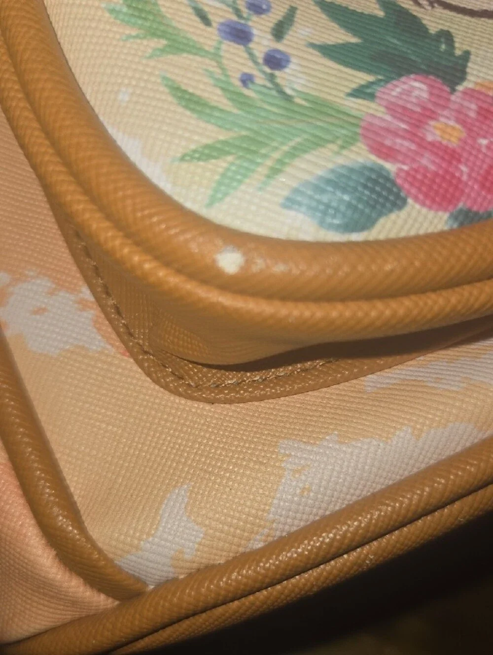 Disney Peach Floral Chip 'n' Dale Mini Backpack